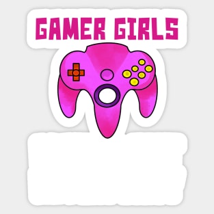 gamergirlswatchoutweplaydirty Sticker